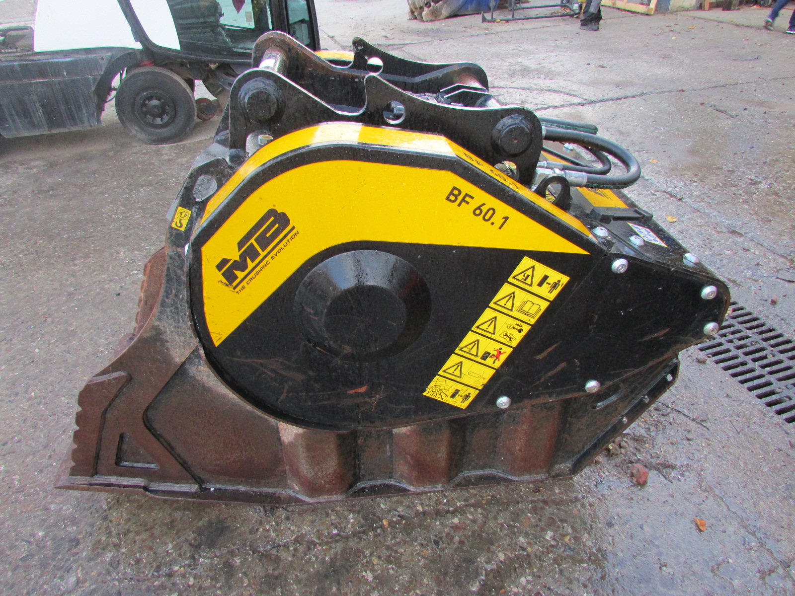 MB Crusher BF 60.1 Serie 4 Backenbrecherlöffel Oil Quick OQ 65 Uwe Müller