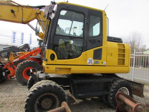 Komatsu PW 148-8 – Nahaufnahme (Bild 11)