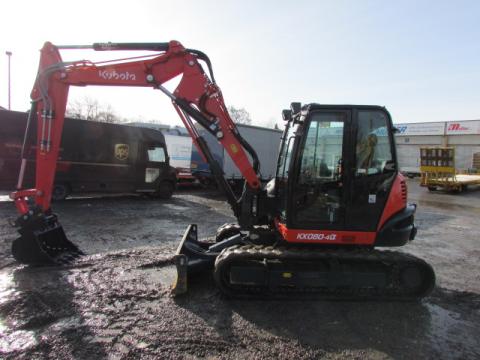 Kubota KX 080-4 – Heckansicht (Bild 4)