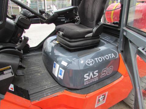 Toyota 02-7FG45 Gasstapler – Detailaufnahme Kabine (Bild 6)