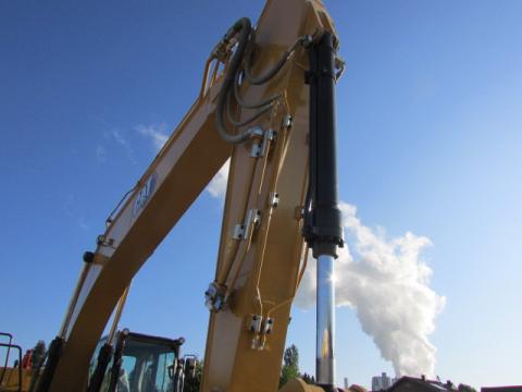 Caterpillar 320 GC  – Detailaufnahme Kabine (Bild 18)