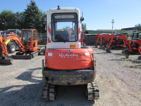 Kubota KX 61-3 – Detailaufnahme Kabine (Bild 6)