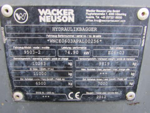 Wacker Neuson 9503-2 – Technikdetail (Bild 12)