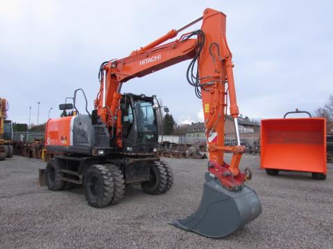 Hitachi ZX 140 W-3 – Seitenansicht links (Bild 2)
