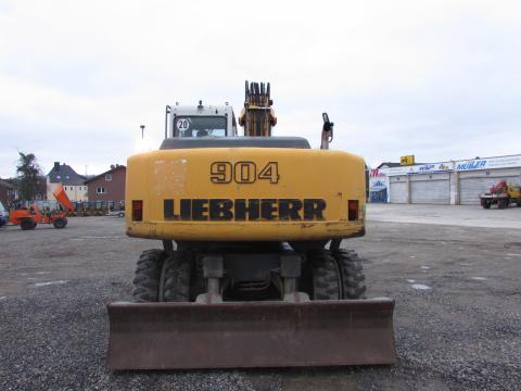 Liebherr A 904 C Litronic  – Einsatz auf Baustelle (Bild 9)