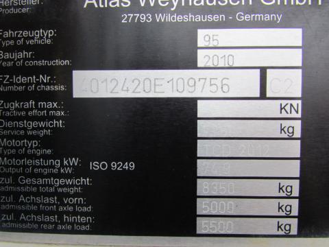 Atlas Typ AR 95 – Frontansicht (Bild 13)