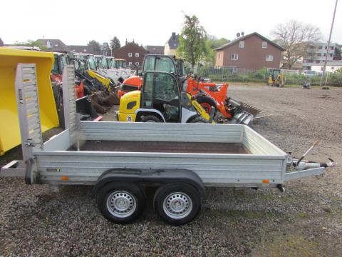 Stedele SDAH offener Kasten MTS351835 / Baumaschinentransporter  – Frontansicht (Bild 1)