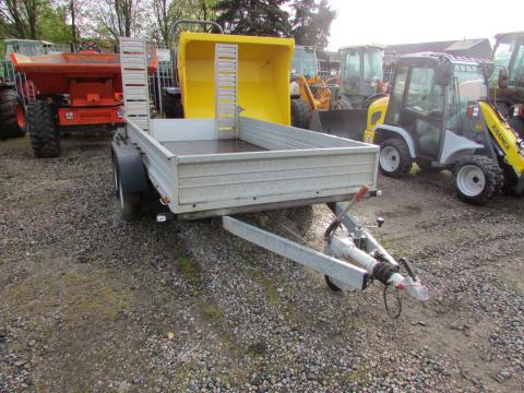 Stedele SDAH offener Kasten MTS351835 / Baumaschinentransporter  – Seitenansicht links (Bild 2)