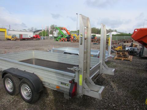 Stedele SDAH offener Kasten MTS351835 / Baumaschinentransporter  – Heckansicht (Bild 4)