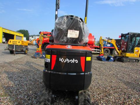 Kubota K008-5 neues Modell – Detailaufnahme Kabine (Bild 6)