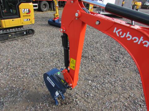 Kubota K008-5 neues Modell – Einsatz auf Baustelle (Bild 9)