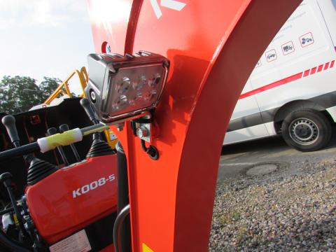 Kubota K008-5 neues Modell – Heckansicht (Bild 16)