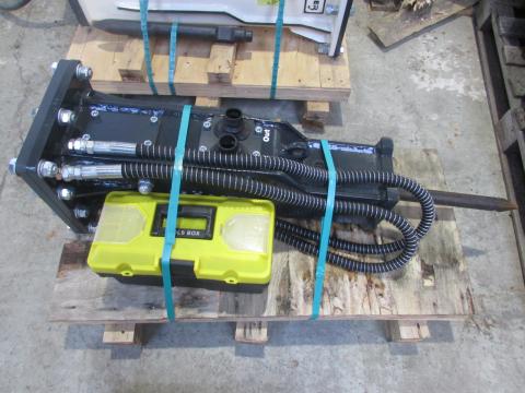 Häner HGS 180 / 35 Hydraulikhammer – Frontansicht (Bild 1)