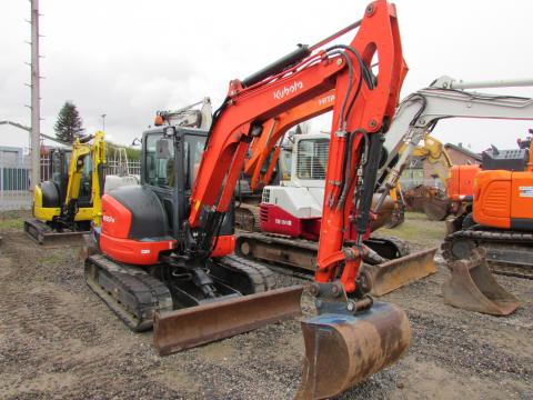 Kubota KX 057-4  – Seitenansicht links (Bild 2)