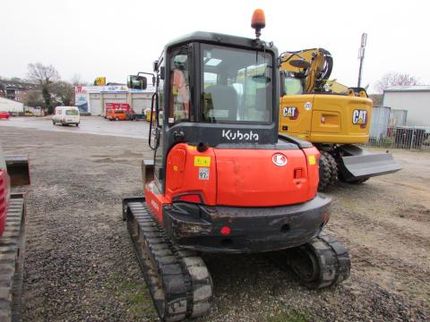 Kubota KX 057-4  – Detailaufnahme Motor (Bild 7)