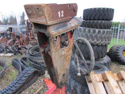 Hydraulikhammer Rammer  – Seitenansicht links (Bild 2)