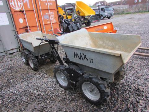 Muck-Truck Max II Minidumper – Frontansicht (Bild 1)