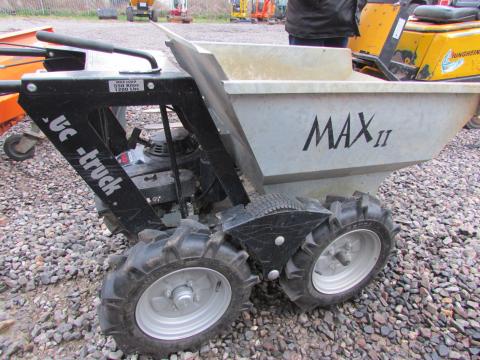 Muck-Truck Max II Minidumper – Heckansicht (Bild 4)