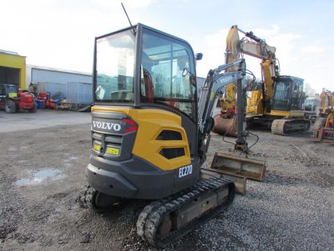 Volvo EC 27 D  – Detailaufnahme Kabine (Bild 6)