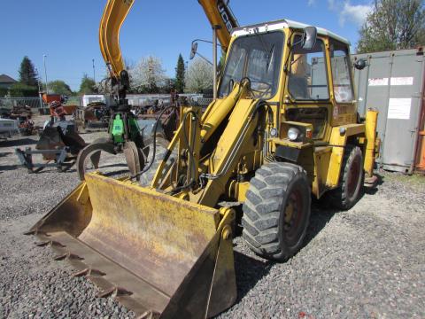Kramer Allrad 416 S Baggerlader  – Seitenansicht links (Bild 2)