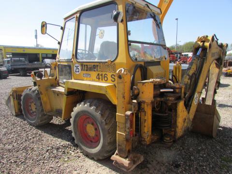 Kramer Allrad 416 S Baggerlader  – Seitenansicht rechts (Bild 3)