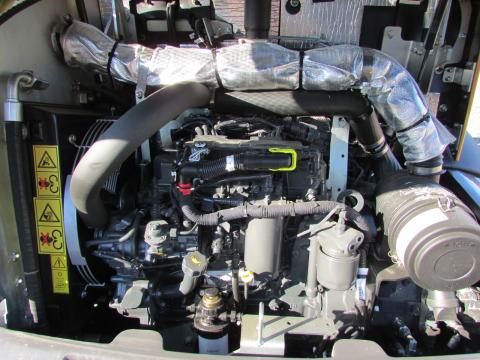 Case 321 F  – Detailaufnahme Motor (Bild 7)