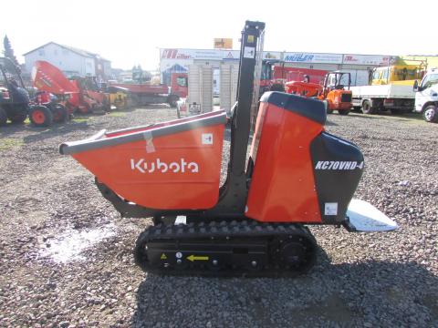 Kubota KC 70 VHD-4 Hochkipper  – Frontansicht (Bild 1)