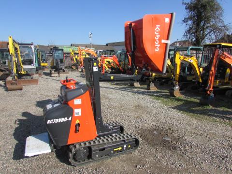 Kubota KC 70 VHD-4 Hochkipper  – Einsatz auf Baustelle (Bild 9)