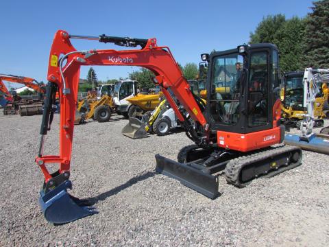 Kubota U36-4 – Heckansicht (Bild 4)