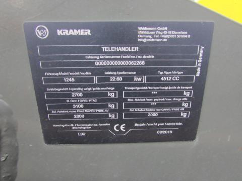 Kramer 1245  – Detailaufnahme Motor (Bild 7)
