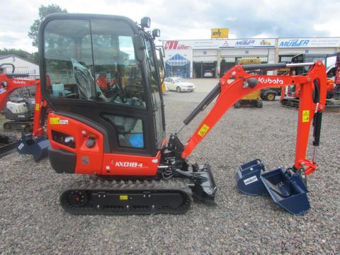 Kubota KX 018-4 – Seitenansicht rechts (Bild 3)