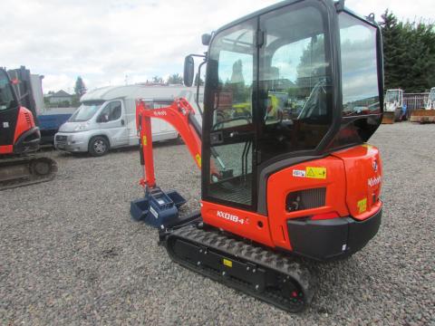 Kubota KX 018-4 – Detailaufnahme Kabine (Bild 6)