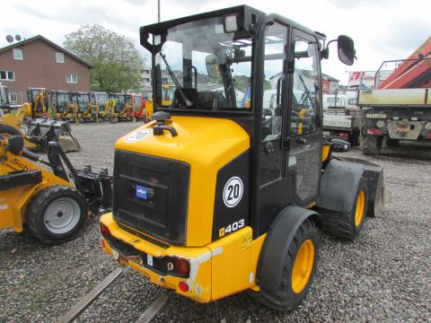 JCB 403  – Detailaufnahme Kabine (Bild 6)