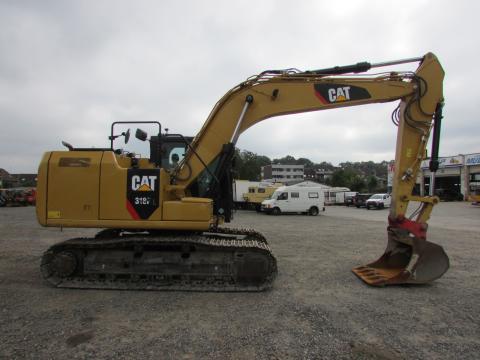 Caterpillar 318 FL – Detailaufnahme Kabine (Bild 6)