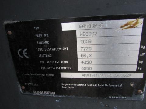 Komatsu WA 100 M-6 – Seitenansicht links (Bild 14)
