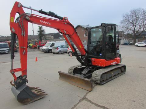 Kubota KX 060-5 HI  – Seitenansicht links (Bild 2)