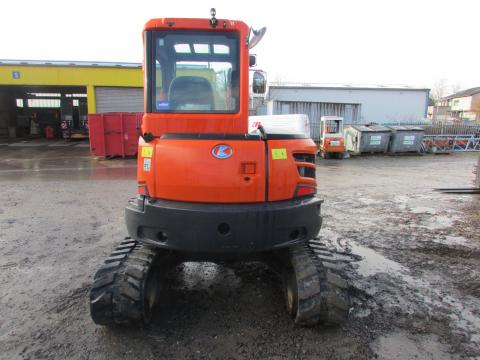 Kubota U 55-4 HI  – Detailaufnahme Kabine (Bild 6)