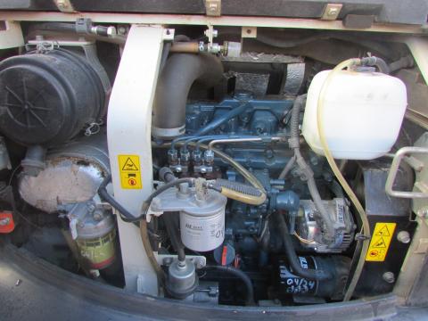 Kubota U 55-4 HI  – Detailaufnahme Motor (Bild 7)