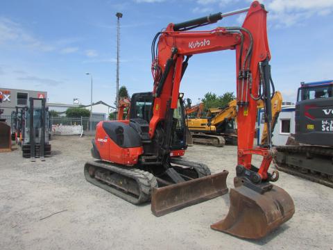 Kubota KX 080-4 alpha 2 – Seitenansicht rechts (Bild 3)