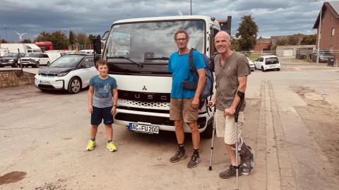 FUSO Auslieferung an Bauunternehmung Funken GmbH & Co.KG Funken_Scattolini 5ca04e