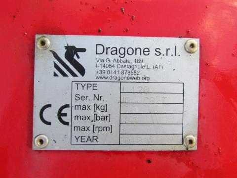 Dragone S.R.L. Typ V 120 Mulcher OQ 65 Dragone_V120_02 100828