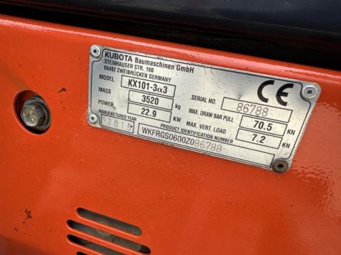 Kubota KX 101-3 alpha 3 IMG_1079 f14666