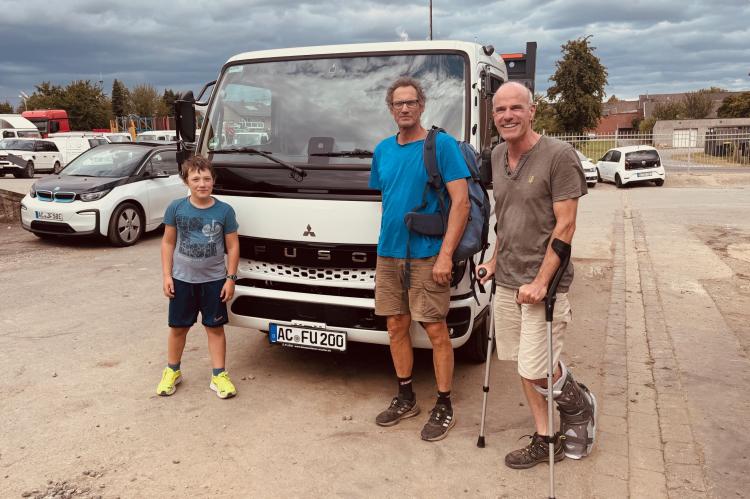 FUSO Auslieferung an Bauunternehmung Funken GmbH & Co.KG Funken_Scattolini 5ca04e
