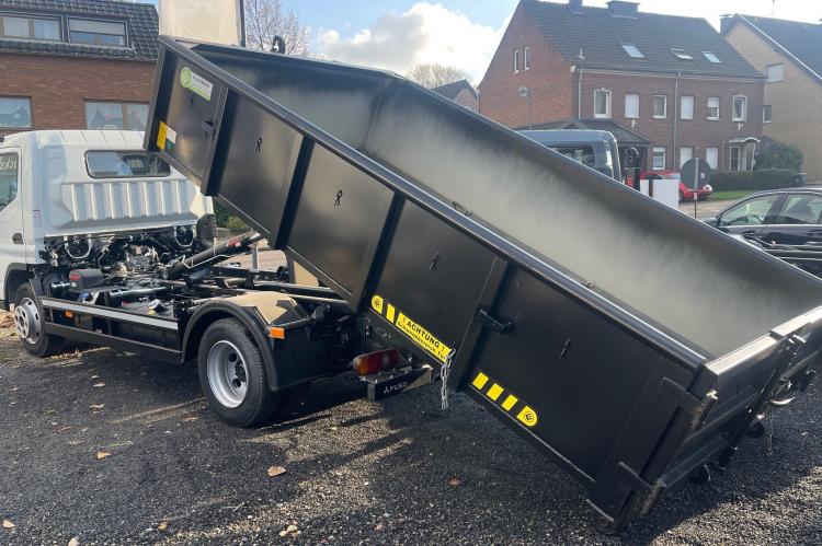 Fuso Canter 9 C 18 Abrollkipper mit HIAB Multilift XR 5 S Fuso_7C18_Hiab_neu_weiß_13 234c09