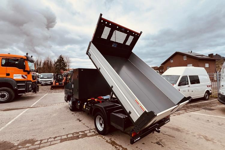 Fuso Canter 3 C 15 "Alleskönner" Hinterkipper und Werkzeugschrank Fuso_3C15_Kipper_Kiste_grau_13 8555ea